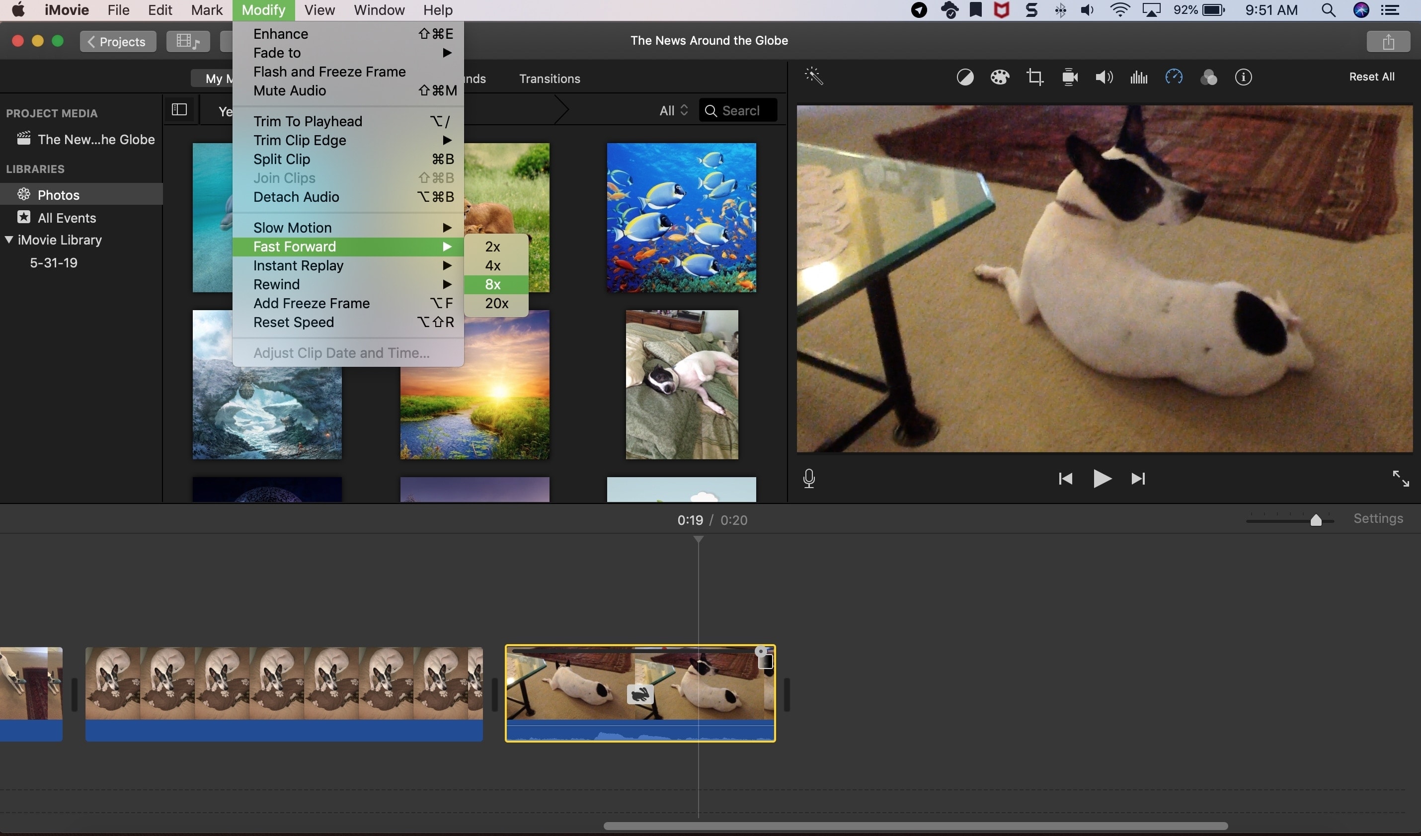 program for mac to put together video clips